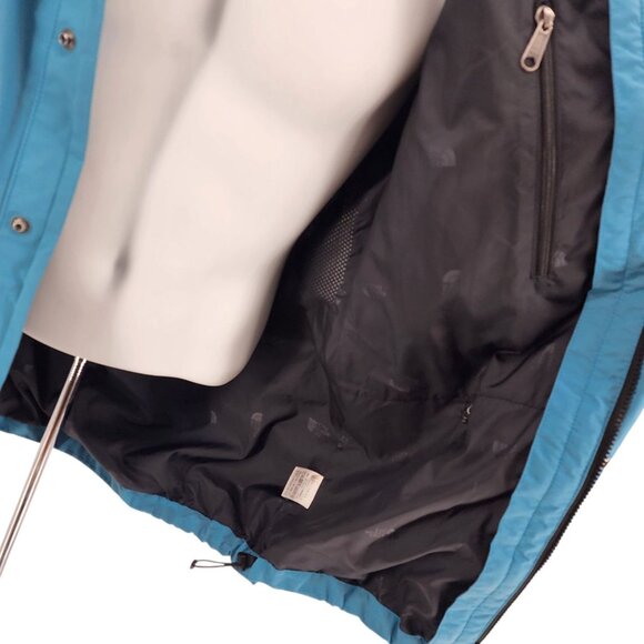 Vintage The North Face Mens Large Jacket Gore-Tex Mountain Hooded Zipper Blue - Picture 6 of 15